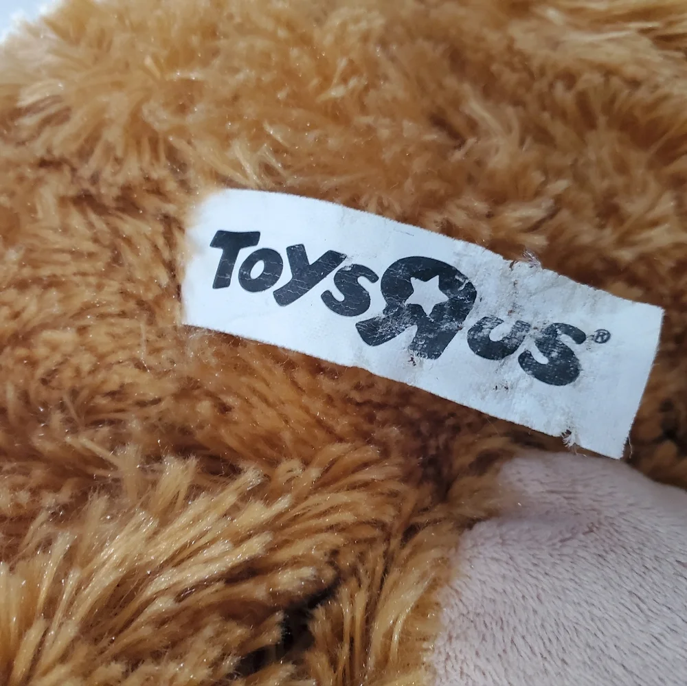 Large Toys R Us Dog Plush Stuffed Animal